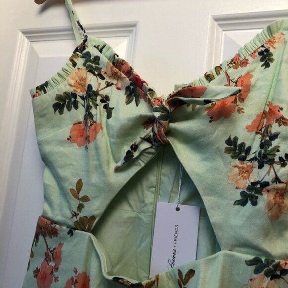 Lovers + Friends Revolve Jolie Dress Green small - Picture 4 of 10